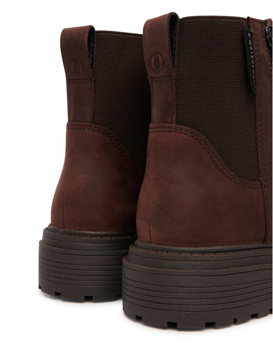 Clarks Botki Clarks Orinoco 3 zip Wp 26327123 Brązowy ciemny