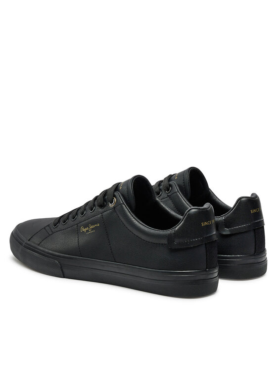 Pepe Jeans Снікерcи Pepe Jeans Kenton Rise PMS31059 Чорний