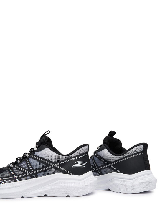 Skechers Laisvalaikio batai Skechers Microspec Velocity - Grid-Shift 404220L/BKSL Juoda