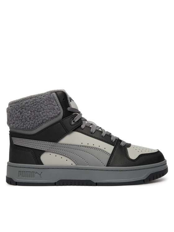 Puma Снікерcи Puma Rebound Slam Mid Cozy Jr 407728 02 Сірий
