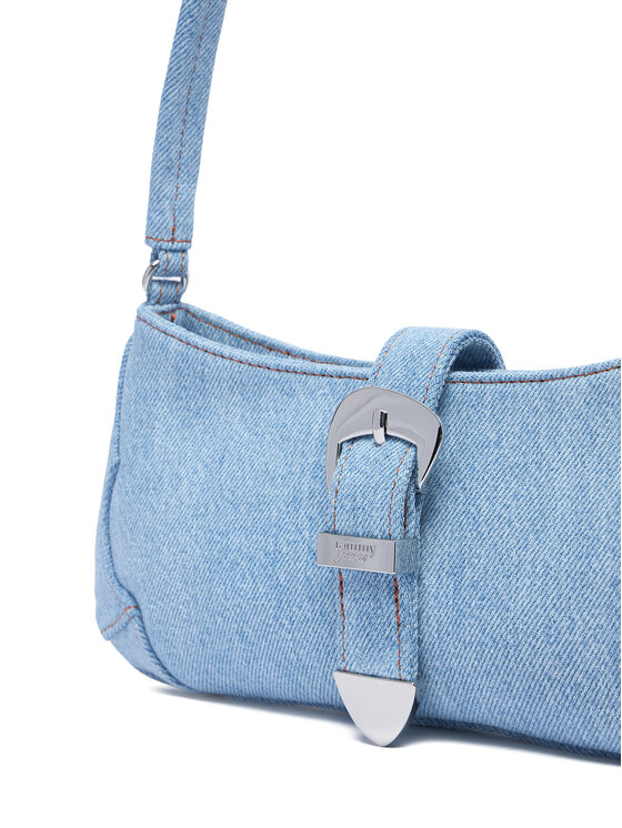 Tommy Jeans Táska Tommy Jeans Tjw Cool Denim Shoulder Bag AW0AW18878 Kék