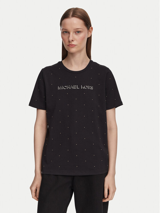 MICHAEL Michael Kors MICHAEL Michael Kors Camiseta MT6524Y97J Negro Regular Fit