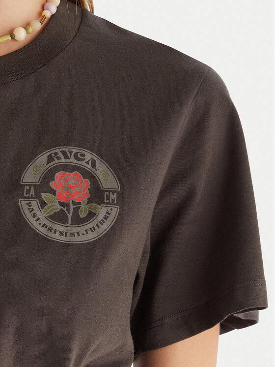 RVCA RVCA Majica EVJZT00166 Črna Regular Fit