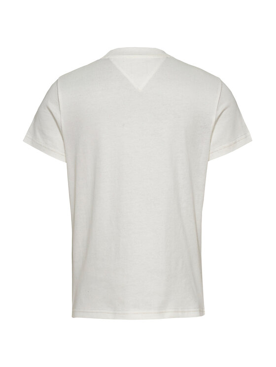 Tommy Jeans Tommy Jeans T-shirt Bubble DW0DW21338 Bianco Regular Fit