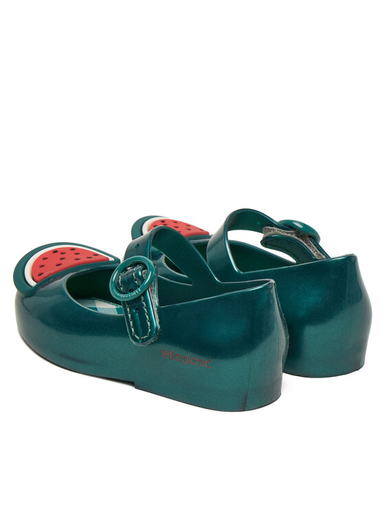 Melissa Балетки Melissa Mini Melissa Sweet Love Picnic Bb 36009 Зелений