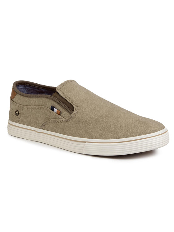 Wrangler Kedai Wrangler Odyssey Slip On WM01041A Žalia