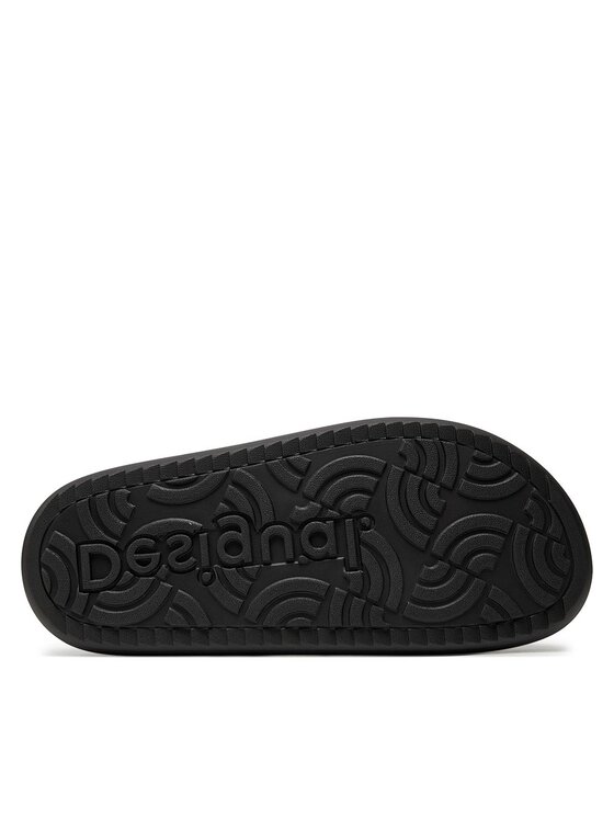 Desigual Klapki Desigual 24SSSP03 Czarny