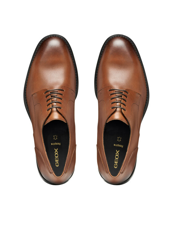 Geox Nizki čevlji Geox U Barberigo U56MBC 00043 C6610 Rjava