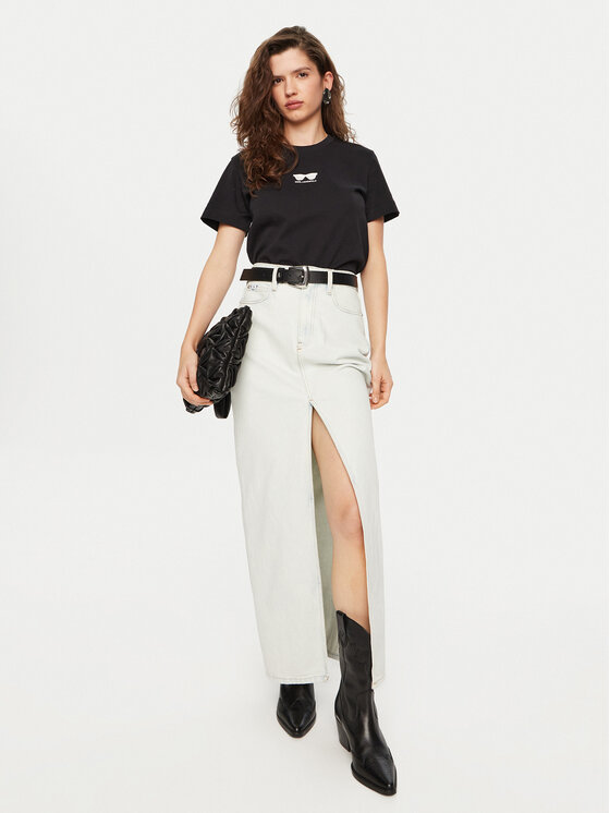 KARL LAGERFELD KARL LAGERFELD T-shirt A1W17021 Nero Regular Fit