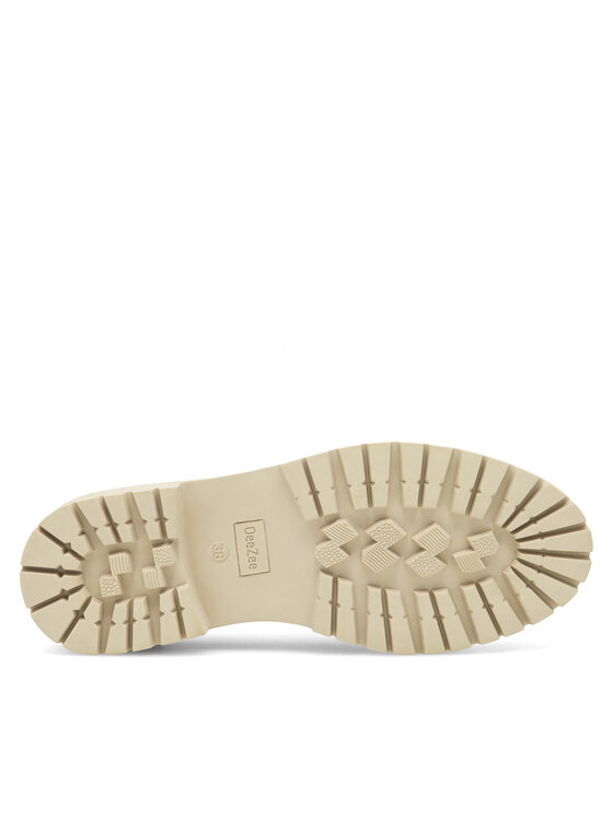 DeeZee Loafersy DeeZee Chiara WS5195-42 Beżowy