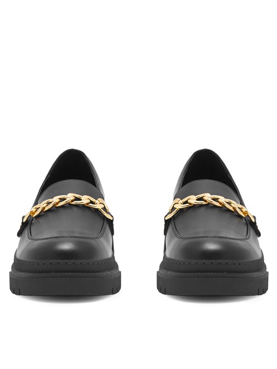 DeeZee Loafersy DeeZee BE ON TIME HL995-1 Czarny