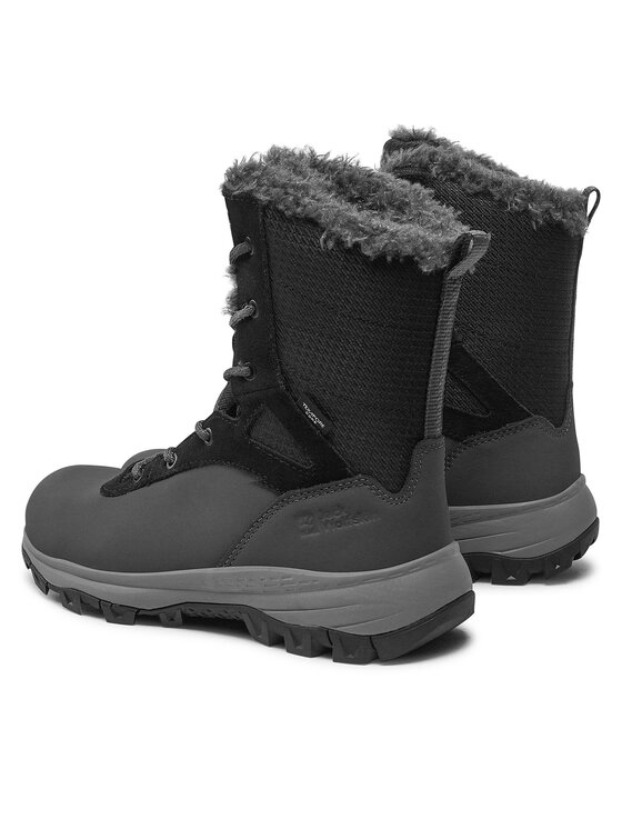 Jack Wolfskin Μπότες Χιονιού Jack Wolfskin Everquest Texapore Snow High W 4053601 Μαύρο