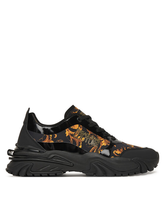 Versace Jeans Couture Снікерcи Versace Jeans Couture 79YA3SIB ZSC90 Чорний