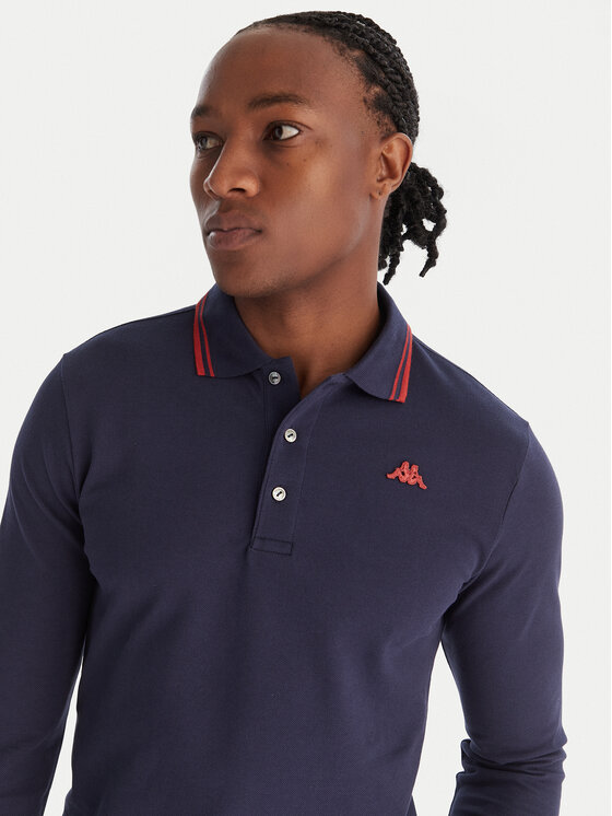 Robe di Kappa Robe di Kappa Polo Gord 6006570 Azul marino Slim Fit