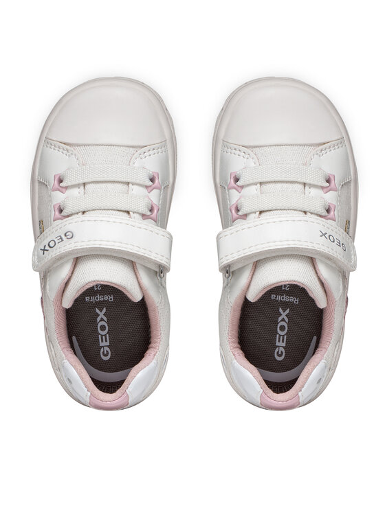 Geox Teniși Geox B Gisli Girl B651MB 00954 C0007 S Alb