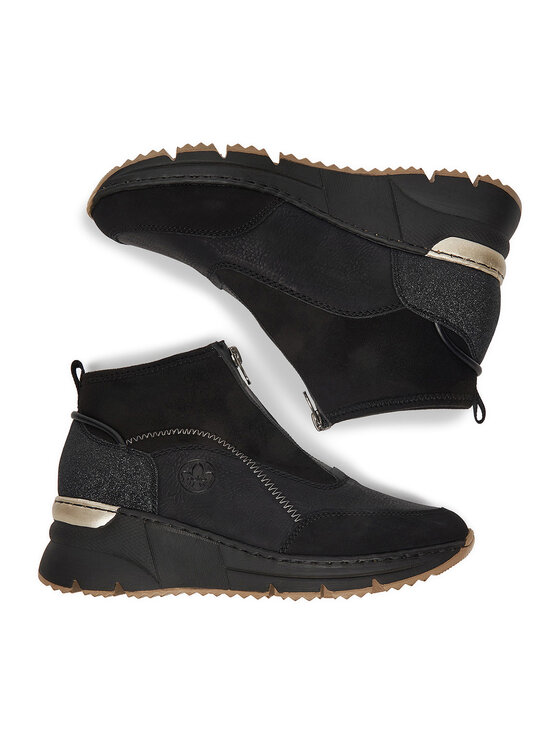 Rieker Īsie zābaki Rieker CEO-N6361-00 Melns