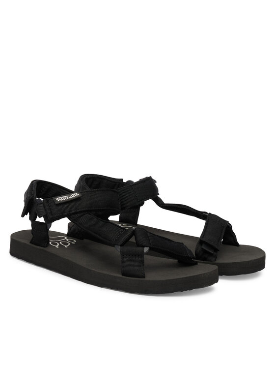 Jack Wolfskin Босоніжки Jack Wolfskin Taiga A65623 Чорний