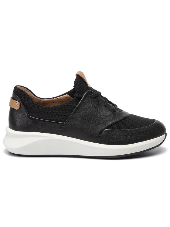 Clarks Snīkeri Clarks Un Rio Lace 261403954 Melns
