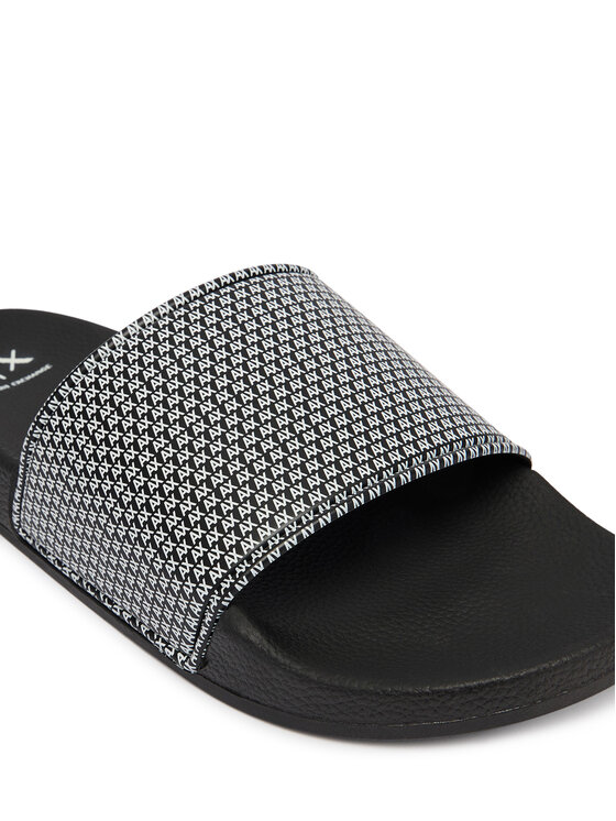 Armani Exchange Шльопанці Armani Exchange XM002886 AF24948 MC562 Чорний