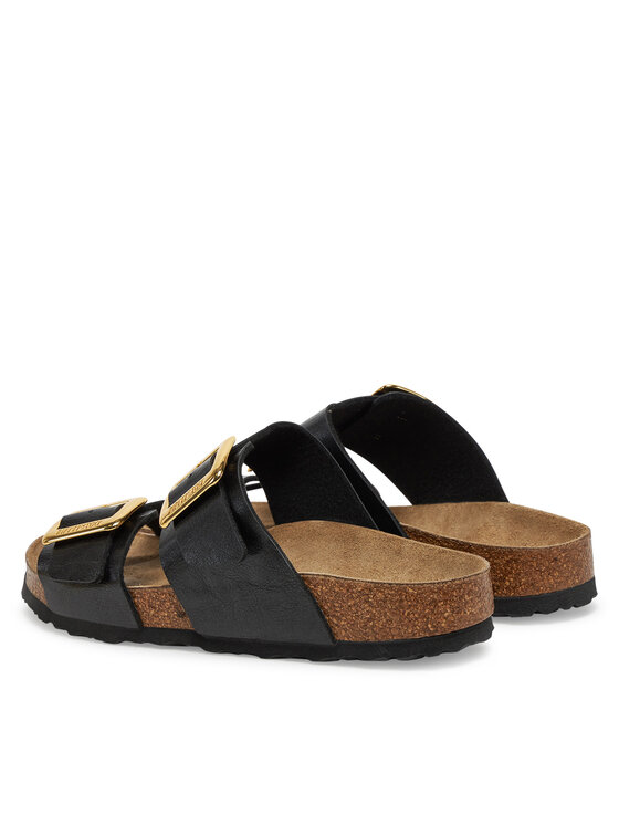 Birkenstock Шльопанці Birkenstock Sydney Cushion Buckle 1029457 Чорний