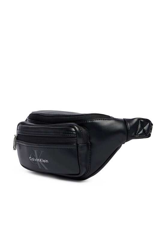 Calvin Klein Riñonera Calvin Klein Bold Logo Webbing LV04D3419G Negro