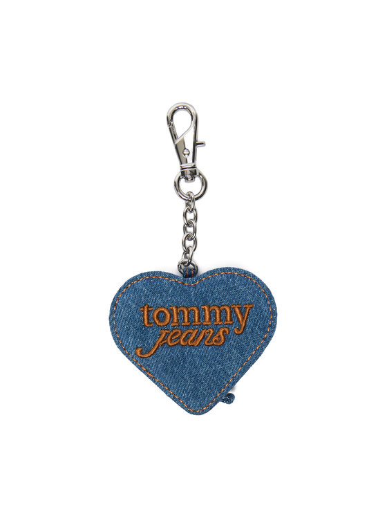 Tommy Jeans Πορτοφόλι για κέρματα Tommy Jeans Tjw Cool Denim Heart Coin Purse AW0AW18595 Μπλε