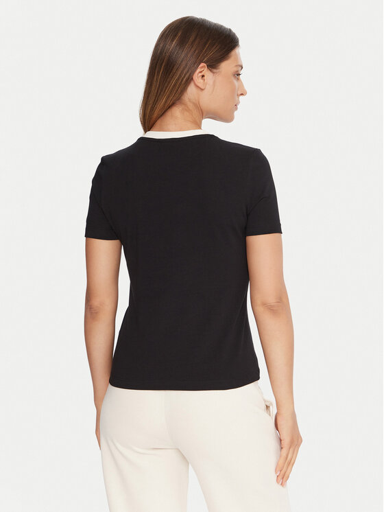 Guess Guess Camiseta V5BI03 J1314 Negro Slim Fit