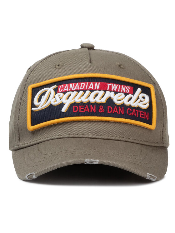 Dsquared2 Cappellino Dsquared2 Patch Cargo Baseball Caps BCM0249 05C00001 8066 Verde