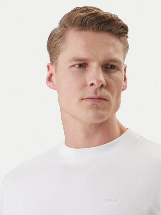 KARL LAGERFELD KARL LAGERFELD Camiseta 755034 562235 Blanco Regular Fit