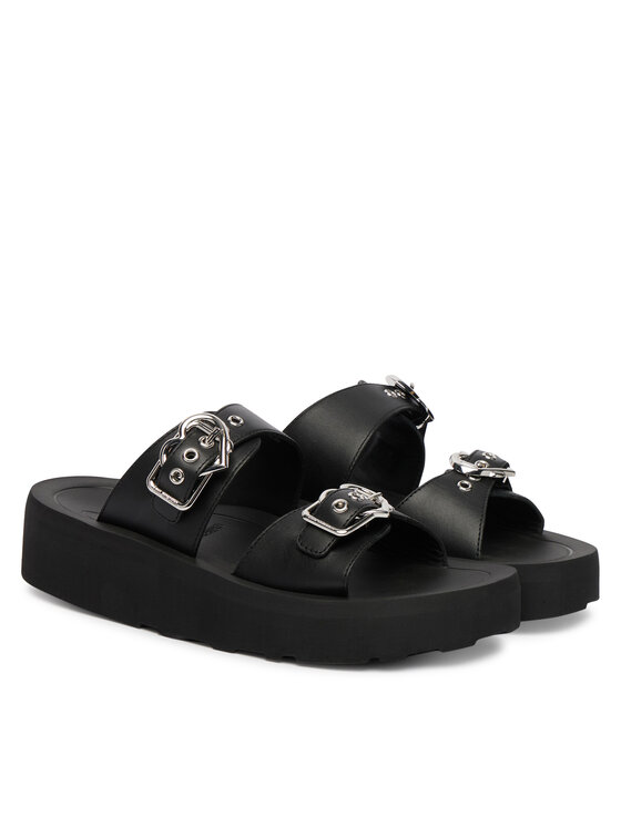 LOVE MOSCHINO Шльопанці LOVE MOSCHINO JA28274I0OIA0000 Чорний