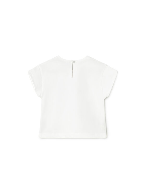 Mayoral Mayoral Camiseta 1087 Blanco Regular Fit