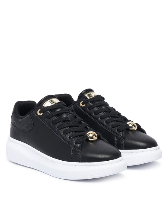 Guess Снікерcи Guess FLTFRE LEA12 Чорний