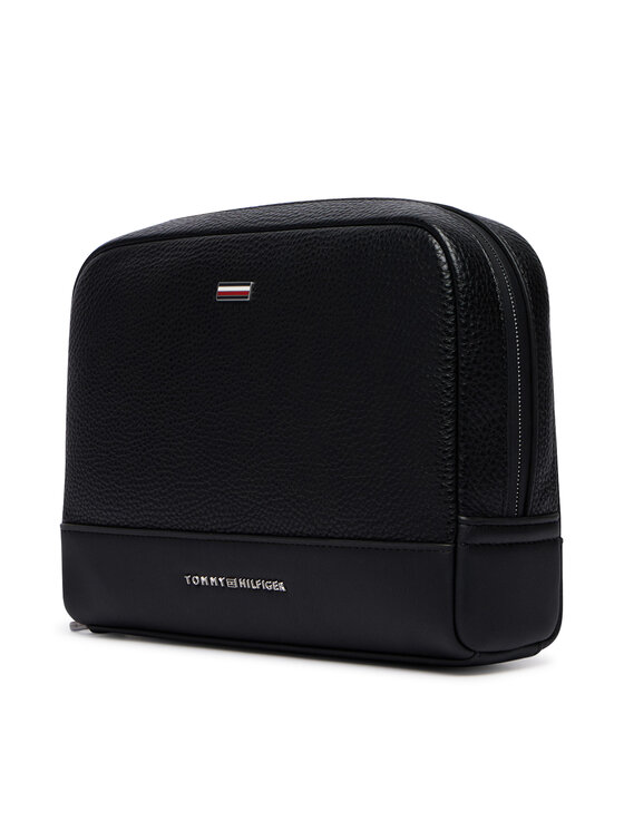 Tommy Hilfiger Taška cez rameno Tommy Hilfiger Th Central Pouch AM0AM14484 Čierna
