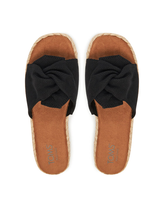 Toms Espadrile Toms Abby Slide 10021978 Črna