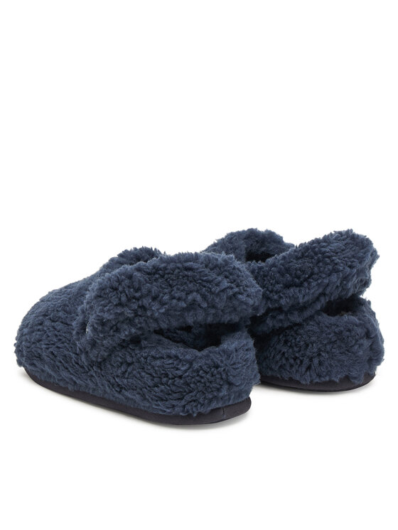 Crocs Тапочки Crocs Toddler Classic Cozzzy Slipper 210857 Cиній
