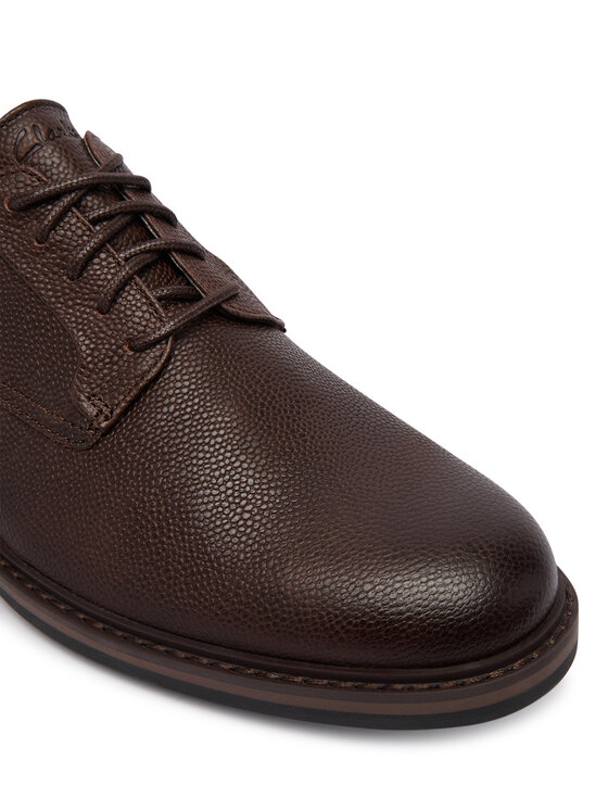 Clarks Обувки Clarks Aldwin 2 Derby 26327155 Кафяв