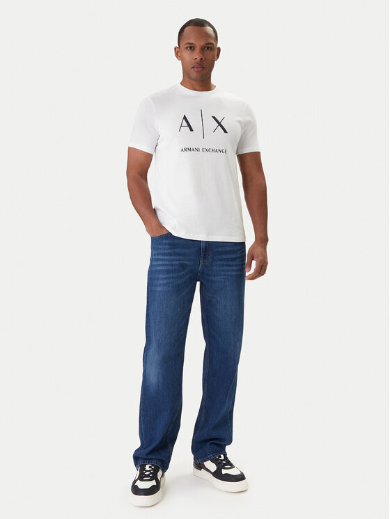 Armani Exchange Armani Exchange Camiseta XM002683 AF10356 U0002 Blanco Regular Fit