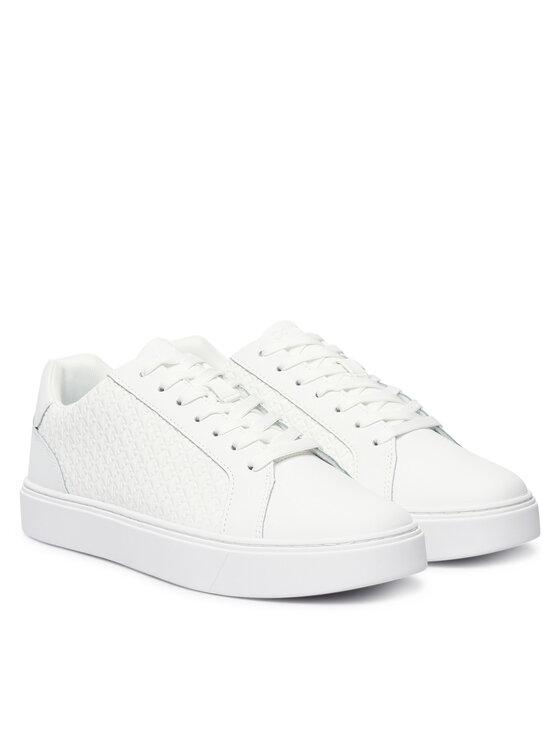 Calvin Klein Jeans Sneakers Calvin Klein Jeans Classic Cupsole Laceup Aop YM0YM01431 Alb