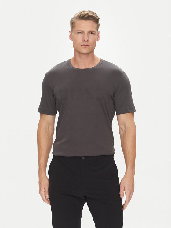 BOSS BOSS T-shirt Logo Future 50543796 Grigio Regular Fit
