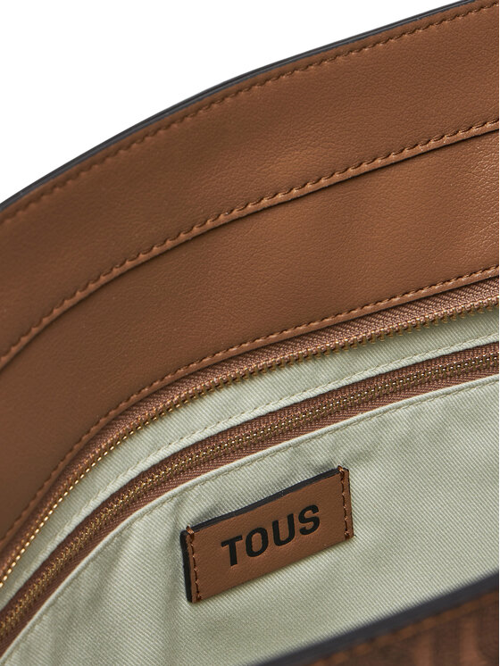 TOUS Kabelka TOUS Buckles Silhouette 2002201943 Hnedá