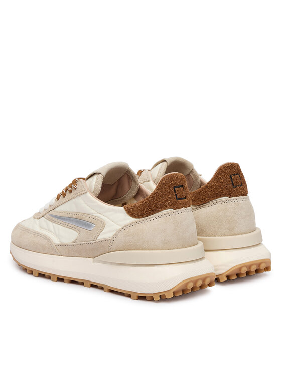 D.A.T.E. Sneakersy D.A.T.E. Athleta Nylon W451-AT-NY Béžová