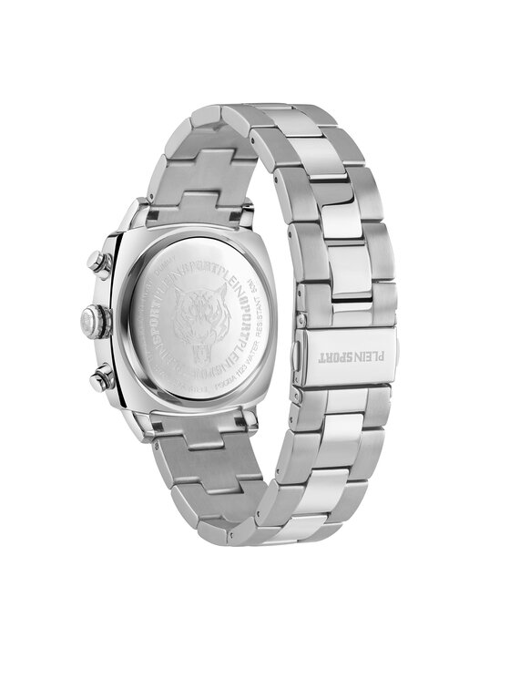 Plein Sport Годинник Plein Sport Wildcat PSGBA1123 Срібний