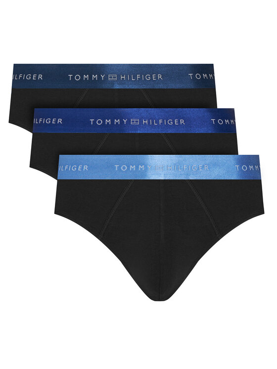 Tommy Hilfiger Tommy Hilfiger Conjunto de slips UM0UM03965 Negro