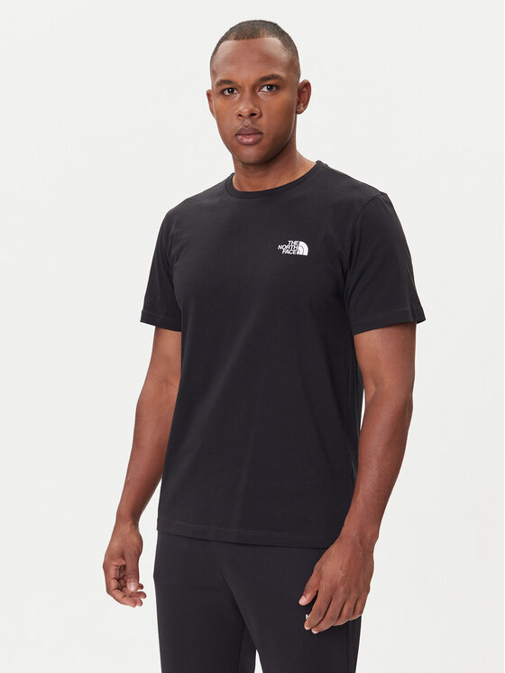 The North Face The North Face Camiseta Half Dome Photo NF0A8EE9 Negro Regular Fit
