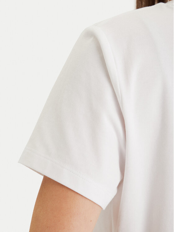 DKNY DKNY Camiseta Central Park Conversational P61M0WNA Blanco Regular Fit