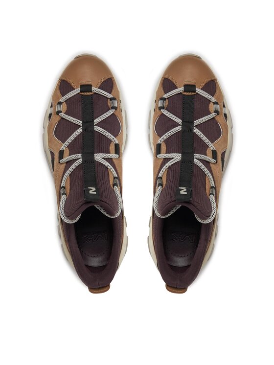 MICHAEL Michael Kors Snīkeri MICHAEL Michael Kors Sahara Trainer 42H3SRFS1D Brūns