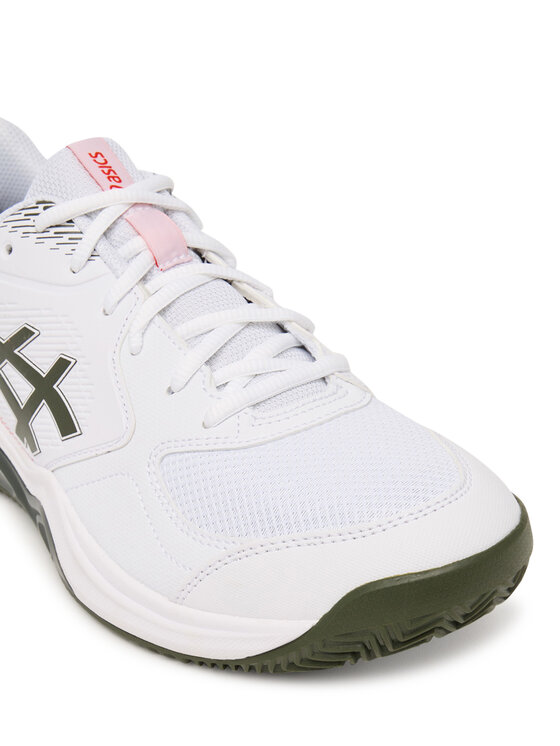 Asics Scarpe da tennis Asics Gel-Dedicate 9 Clay 1041A547 Bianco
