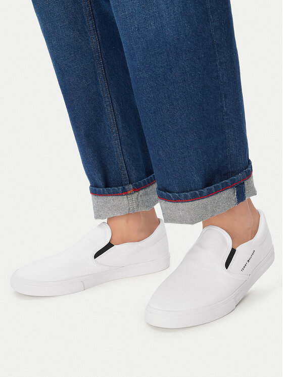 Tommy Hilfiger Tenisówki Tommy Hilfiger Vulc Core FM0FM05689 Biały