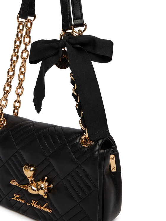 LOVE MOSCHINO Ročna torba LOVE MOSCHINO JC4267PP0OKH100C Črna