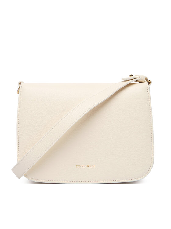 Coccinelle Дамска чанта Coccinelle SSL Coccinelle C-Me E1 SSL 15 01 01 Кремав